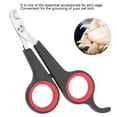 thumbnail image 5 of Kritne Pet Bird Small Animals Accessory Grooming Tool Nail Scissors Clipper Black and Red,Animal Nail Scissors,Bird Grooming Tool, 5 of 8
