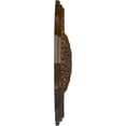 thumbnail image 4 of Ekena Millwork 16 7/8"W x 11 3/4"H x 1 1/2"P Oxford Ceiling Medallion, Hand-Painted Root Beer Crackle, 4 of 5