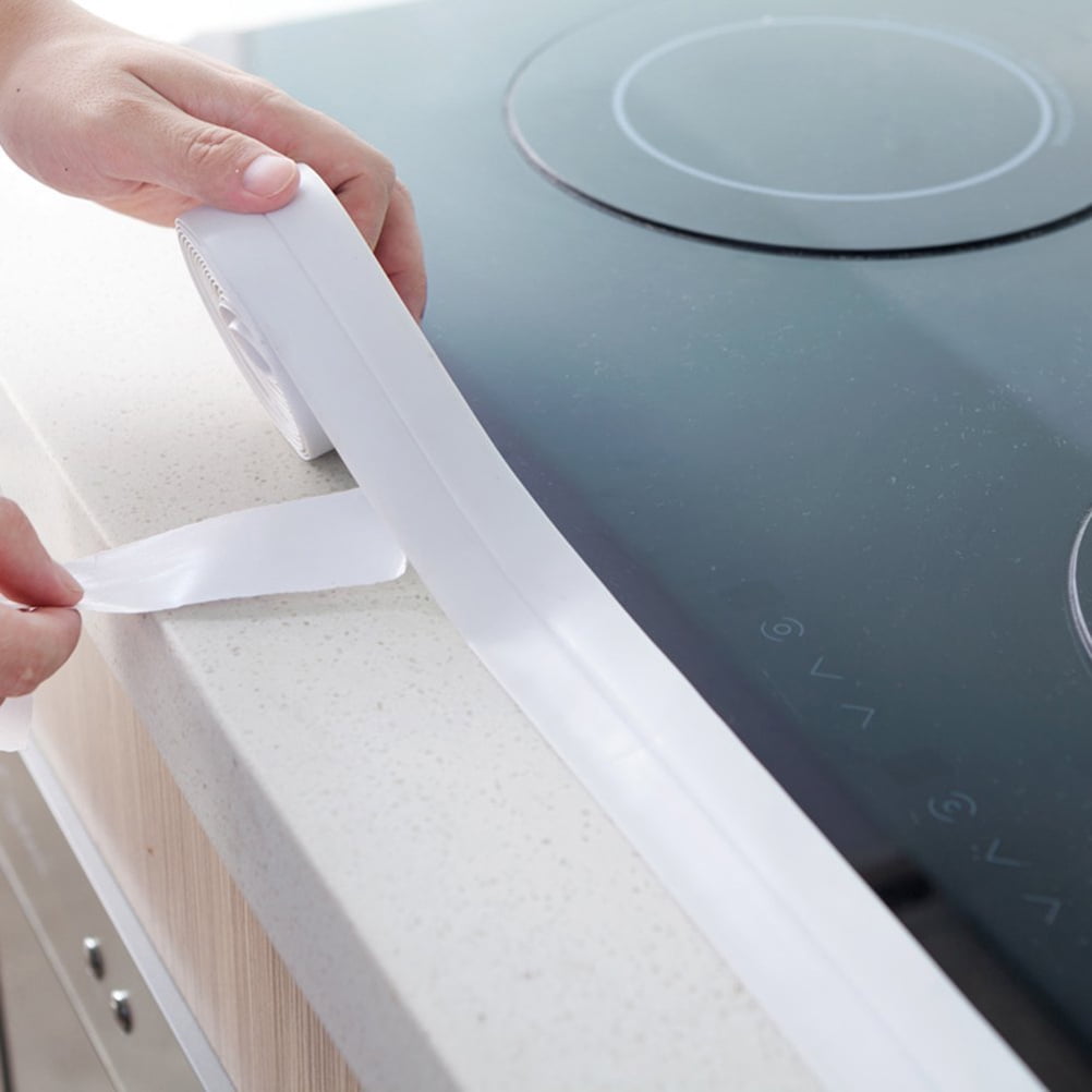 Buy NICEXMAS Wide White PVC Tub Wall Caulk Strip Peel Stick Caulk Tub