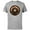 Athletic Heather, variant on WHAT IF…? Zombie Captain America Shield Standard - Short Sleeve Cotton T-Shirt for Adults - Customized-Yellow