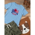thumbnail image 3 of Independence Day U.S.A T-Shirt Toddler -Image by Shutterstock,  3 Toddler, 3 of 4