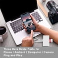 thumbnail image 4 of 5-in-1 Memory Card Reader, USB OTG Adapter & SD Card Reader for i-Phone/i-Pad, USB C and USB A Devices with Micro SD & SD Card Slots, Supports SD/Micro SD/SDHC/SDXC/MMC, 4 of 6