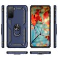 thumbnail image 2 of Samsung Galaxy S21 5G Case, Dteck Hybrid Rugged Shockproof Case with 360 Degree Rotation Ring Holder Finger Kickstand for Samsung Galaxy S21, Blue, 2 of 8