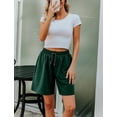 thumbnail image 4 of Bermudas casuales Quenteen, holgadas, de algodón, para mujer, 4 of 7