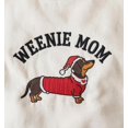 thumbnail image 2 of Embroidered Christmas Dachshund Sweatshirt, Weenie Mom Crewneck Sweatshirt, Funny Dachshund Owner Gift, Wiener Dog Mom Sweatshirt, Dachshund, 2 of 5
