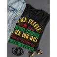 thumbnail image 3 of Black Pride Shaped T-Shirt Women -Image by Shutterstock, Female XX-Large, 3 of 4