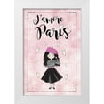 thumbnail image 1 of JMB Designs 17x24 White Modern Wood Framed Museum Art Print Titled - Jamore Paris, 1 of 4