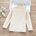 thumbnail image 5 of Bnwani Long Sleeve Toddler Shirts Plain Crew Neck Thin Printed Tops 9 Years, 5 of 6