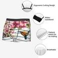 thumbnail image 6 of Kll Bird And Floral Men'S Cotton Boxer Briefs Underwear-Large, 6 of 9