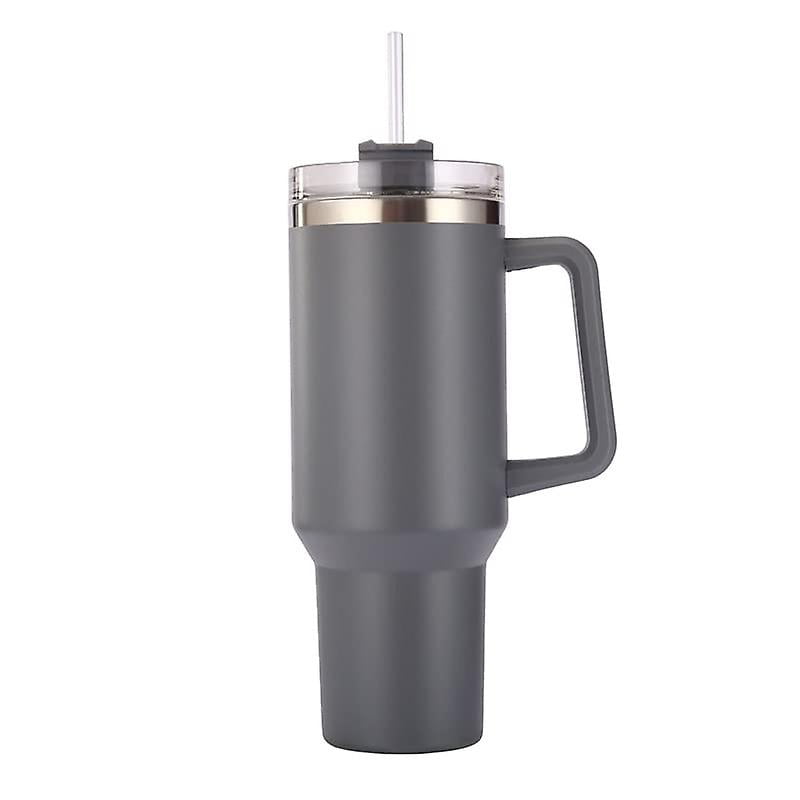 Mug Inox Konokyo Gobelet Isotherme De 887 Ml Avec Couvercle Et 2 Pailles Thermos Tasse