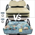 thumbnail image 5 of SEANATIVE Golf Cart Front Seat Covers for 2 Person Seats, Dust-proof Golf Cart Bench Seat Blanket with 4 Pockets for EZGO Club Car Decor Accessories, Blue Sea Turtle Coral, 5 of 7