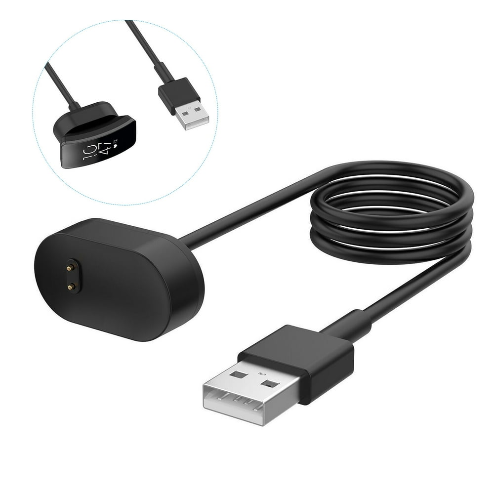 EEEkit - EEEkit Compatible with Fitbit Inspire HR Charger, 3.3ft Charging Cable Clip Accessories