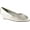 Silver Shimmer, variant on Benjamin Walk 848231025078 Touch Ups Womens Alice Wedge Pump, White - Medium 12