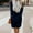 J-Dark Blue, variant on Kcodviy Women's Autumn and Winter Womens Sweater Dresses Midi Length Long High Top Sweater Womens Sweater Dresses Knee Length Women's Sweater Dresses Sweater Dress for Women Long Sweater Dress for W