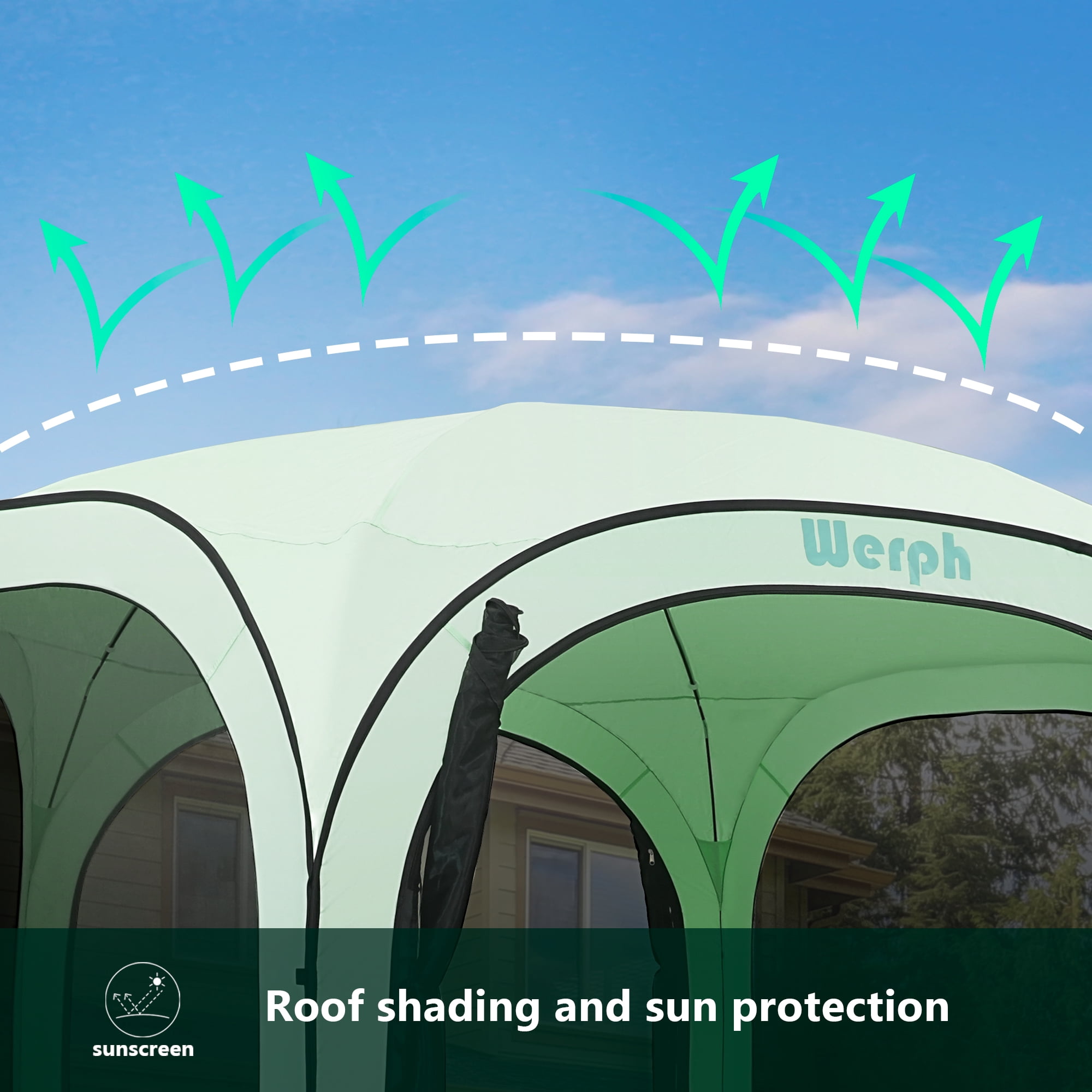 Werph Screen Tent with Mosquito Net