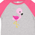 thumbnail image 4 of Inktastic Cute Flamingo, Baby Flamingo, Pink Flamingo, Bird Girls Toddler T-Shirt, 4 of 5