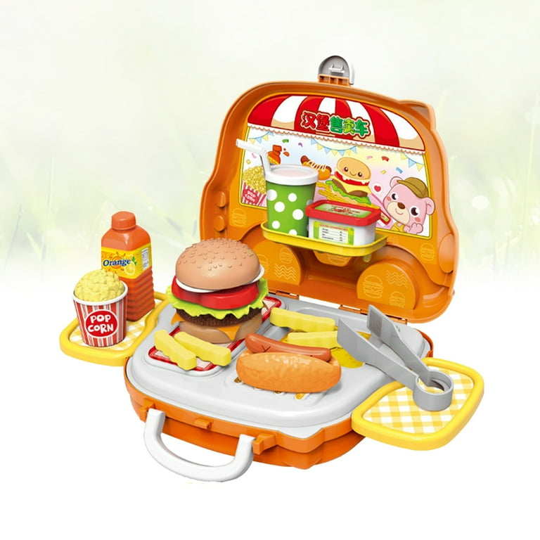 Burger cart hot sale toy