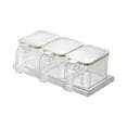 thumbnail image 2 of HOZADOIE Kitchen Essentials Contenant d'Assaisonnement Monté Scellé Contenant d'Assaisonnement Sans Perçage Style Ventouse Boîte de Rangement pour Assaisonnements, 2 of 6