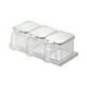 thumbnail image 2 of Recipiente de curado sellado con ventosa montado | Caja organizadora de pared para cocina transparente y transparente hermética con ganchos y estante extraíble | 1 juego 25,9x11,8x7,5cm, 2 of 6