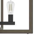 thumbnail image 4 of Hunter - Woodburn 5-light Noble Bronze, Extra Large Chandelier, Dimmable, Modern Style, Linear Shaped, for Bedrooms, Dining, Living Rooms - 19812, 4 of 8