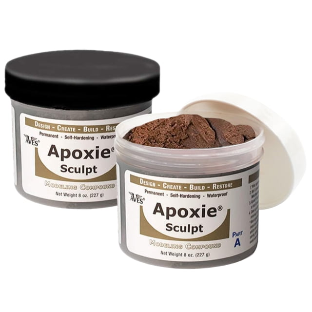 Compuesto para modelar Aves Apoxie Sculpt 1 lb color bronce