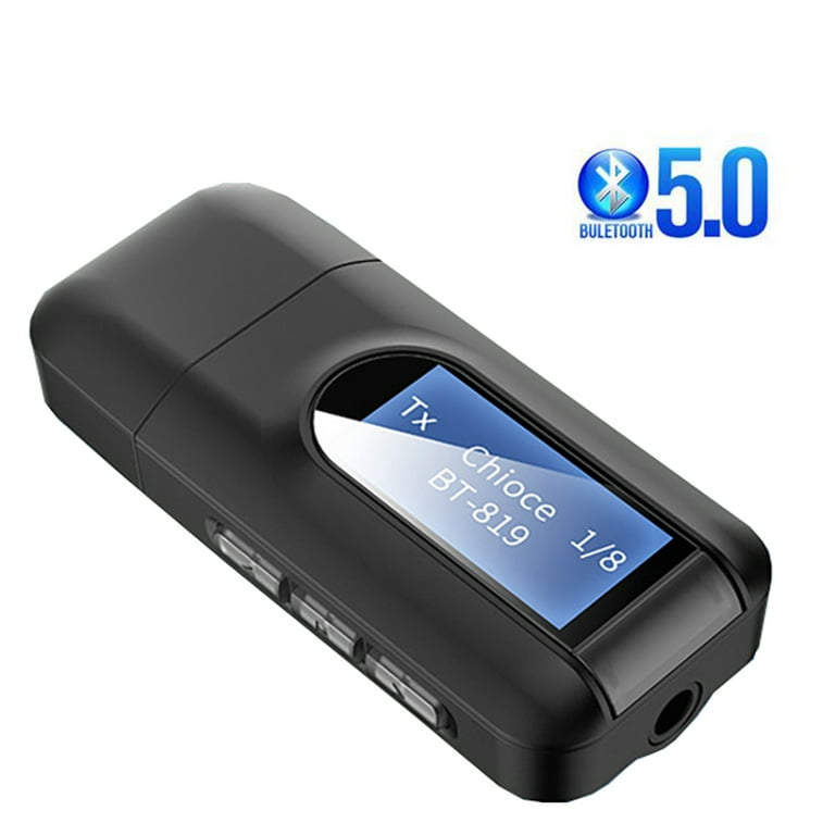 USB Bluetooth Transmitter 3.5MM Jack Audio Adapter Wireless