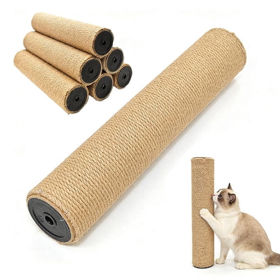 1pc Cat Scratching Post Replacement, 12.2 x 3.5 Inches for Kitten Tree Tower Spare Cat Furniture Accessories