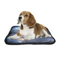 thumbnail image 2 of PKQWTM Fantasy Space Nebula Pet Dog Cat Bed Pee Pads Mat Cushion Potty Dogsblankets Crate Bed Kennel 25x30 inch, 2 of 3