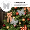 thumbnail image 3 of IFANLANDOR 6Pcs Diy Glitter Powder Butterflies Butterfly Shape Christmas Decorations For Shopping Center Photo Props, 3 of 8