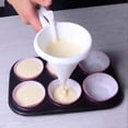 thumbnail image 3 of TIMIFIS Kitchen Essentials Kitchen Accessories Buttercream Frosting Batter Funnel Handheld Portion Cup Cake Chocolate Dispenser Apartment Essentials For First ApartmentFall, 3 of 7