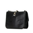 thumbnail image 2 of Pre-Owned Valentino Rockstud Chain Shoulder Bag Black Leather Women's, 2 of 8