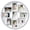 White, variant on Qunbio 9-Opening 4" x 6" Collage Picture Frame for Wall Display, Black Multi-Photo Frame for Family Pictures, Home Decor, and Gifts