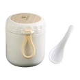 thumbnail image 3 of Recipiente térmico para sopa, recipiente térmico para alimentos, recipiente portátil para almacenar alimentos calientes, taza de sopa de 400 ml para picnic y oficina., 3 of 8