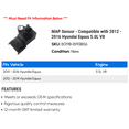 thumbnail image 2 of MAP Sensor - Compatible with 2012 - 2016 Hyundai Equus 5.0L V8 2013 2014 2015, 2 of 2