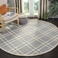 thumbnail image 2 of SAFAVIEH Cambridge Judy Geometric Wool Area Rug, Silver/Ivory, 6' x 9', 2 of 10