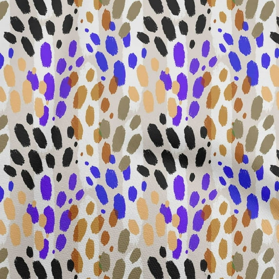oneOone Georgette Viscose Dusty Pink Fabric Animal Skin Quilting Supplies Print Sewing Fabric By The Yard 42 Inch Wide