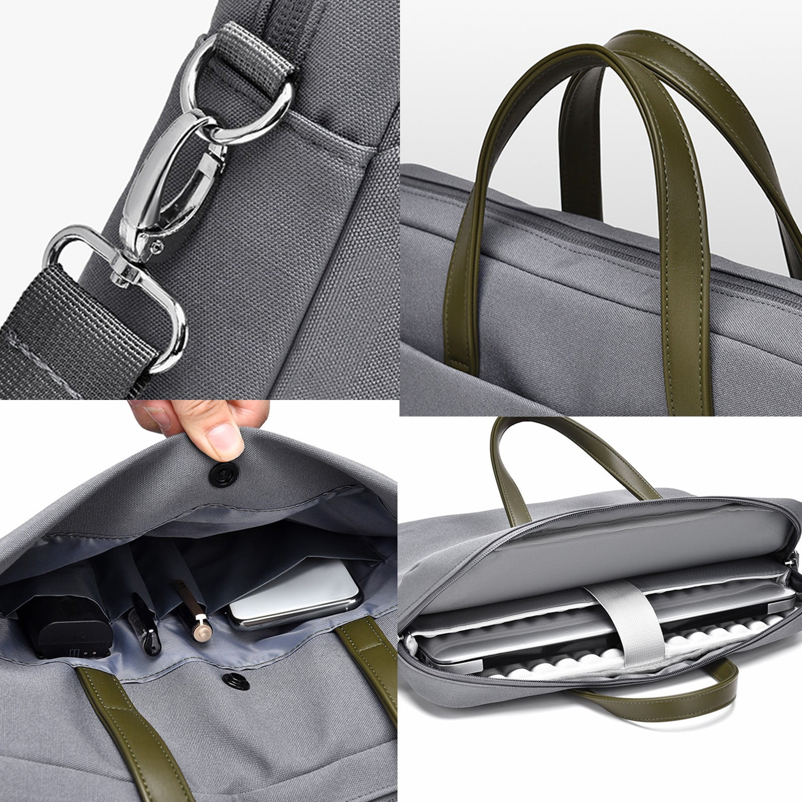 Viflosae Laptop Bag Computer Backpack for Women 14 Inches Laptop Bag Messenger Shoulder Bag for Laptop Or Tablet Sleek Lasting and Water-Repellent Fabric Travel Storage Bag