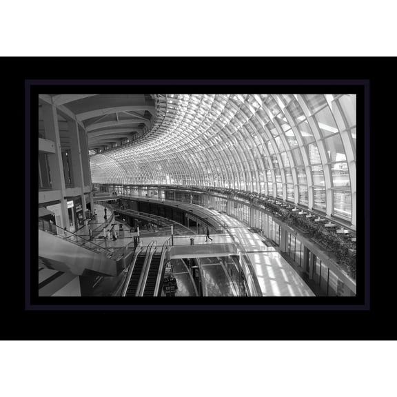 Photographer's Edge, Photo Insert Card, Premium Black Linen, Black Foil Border, Set of 10 for 4x6 Photos