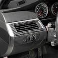 thumbnail image 4 of For 5 Series E60 2004-2007 Carbon Fiber Car Dashboard Air Outlet Panel Trim Cover Interior Accessories, 4 of 5