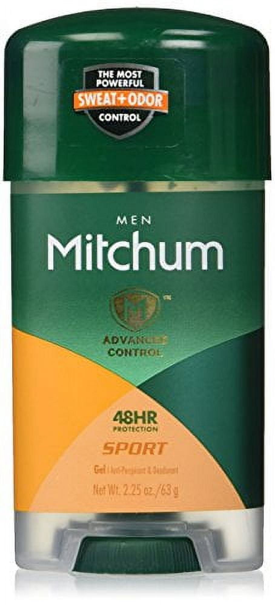 5 Pack - Mitchum Power Gel Anti-Perspirant Deodorant Sport, Triple Odor Defense, 48HR Protection, 2.25 Oz