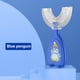 thumbnail image 5 of Silicona Portátil en forma de U Niños pequeños Cepillo de dientes de doble cara Bebé recién nacido Entrenamiento Diente de color Niños Gadget Viaje a casa Pequeño, Azul Scienceny HA009117-05, 5 of 6
