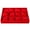 Red, variant on 12 Slots Watch Showcases Tray Stylish Watch Display Tray with Adjustable Cushion Velvets Wristwatch Organizer Stand