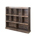 thumbnail image 4 of PORKISS 3 Tier Bookshelf, Wooden Bookcase with 10 Cube Storage Organizer, Freestanding Open Bookshelf for Bedroom, Living Room, Office, Espresso, 4 of 9