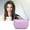Purple, variant on COMTOA Soft PU Leather Crescent Shoulder Bag for Women, Small Purses with Zipper Closure, Retro Classic Tote HandBag Shoulder Bags Clutch Purse