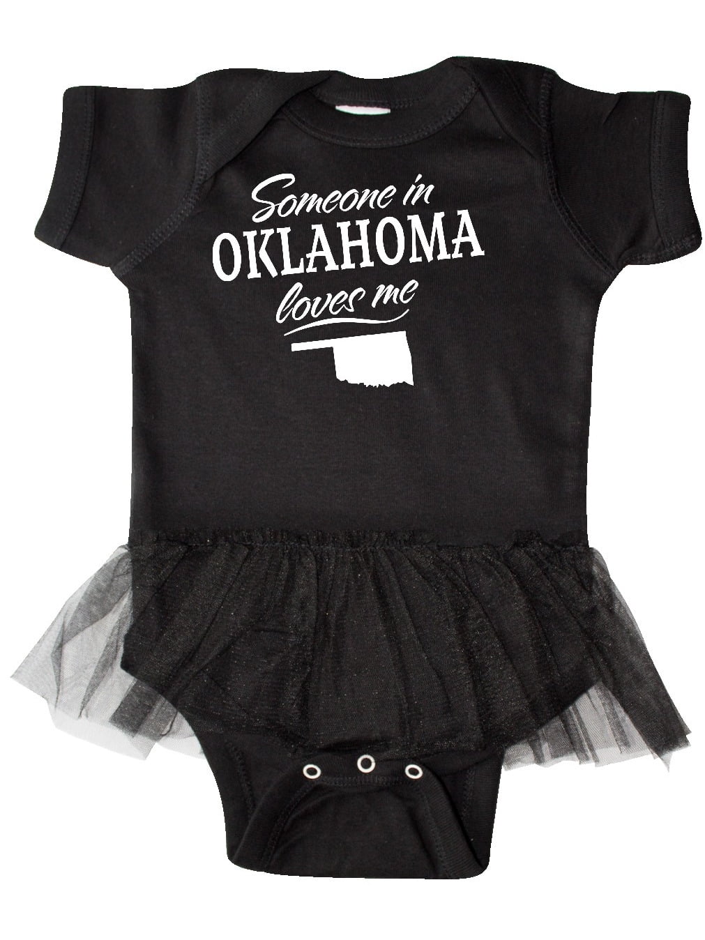 INKtastic Someone in Oklahoma Loves Me Infant Tutu Bodysuit Walmart