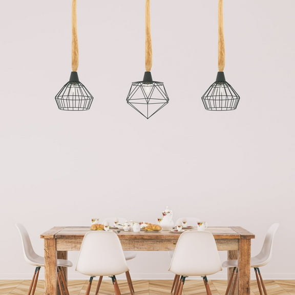 NICEXMAS 4pcs Fabric Lamp Chain Cover Golden Cylindrical for Lighting Fixtures Design