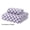 Purple#4, variant on Checkerboard Grid Velvet Bath Towel Set Super Absorbent Quick-Drying Thick Plush for Home Gym or Beach 1 Towel