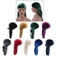 thumbnail image 5 of Unisex Adultos Suave y transpirable Bandana Sombrero Long Headwrap Long Tail Chemo - Verde, tal se describe Macarena Gorra de terciopelo Bandana Durag, 5 of 8