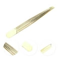 thumbnail image 3 of Unique Bargains 1pcs Durable Eyebrow Tweezer for Bathroom Travel Hotel Gold Tone, 3 of 4