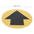 thumbnail image 1 of Floor Sticker 5pcs / Bag  Distance Sign Decal Distance Warning Floor Sticker For Store Hospital, 1 of 8